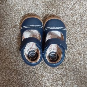 Livie & Luca STITCH Mary Janes in navy blue